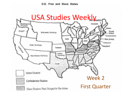 USA Studies Weekly - East Aurora School District 131