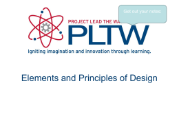 U6 Elements and Principles of Design