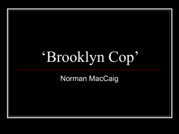 `Brooklyn Cop`