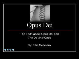 Opus Dei-The Fears