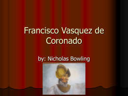 Francisco Vasquez de Coronado