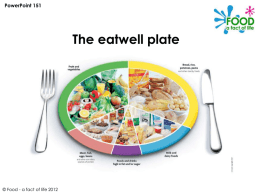The eatwell plate PowerPoint 151