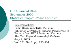 HCC Journal Club.sept2009.phaseI