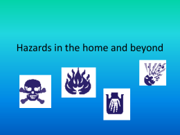 Hazards in the home