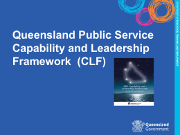 QPS Capability and Leadership Framework