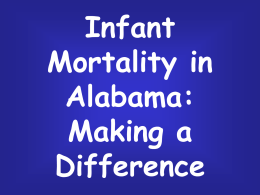 PowerPoint - Alabama Department of Public Health