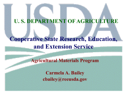 TITLE IX ENERGY Section 9008. Biomass Research and