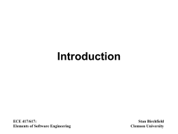 PowerPoint Presentation - College of Engineering, Computing and