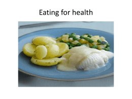 Eating for health pages 4 and 5
