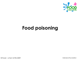 Food poisoning - Education Scotland