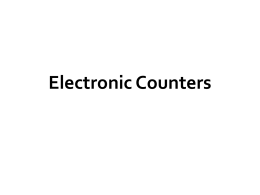 Electronic _ Counters . ppt