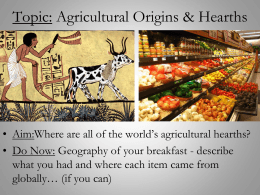 Introduction to Agriculture PPT