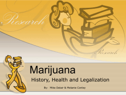 WebQuest on Marijuana