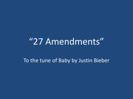 27 Amendments - WordPress.com