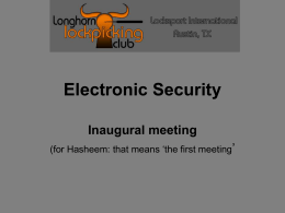 ElectronicSecurity1 - Longhorn Lockpicking Club