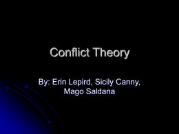 Conflict Theory