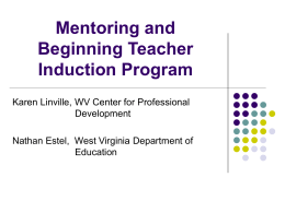Beginning/Teacher Mentor Program
