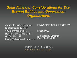 energy tax credits