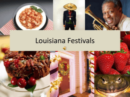 Festivals of Louisiana (PPS)
