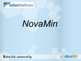 NovaMin and Gingivitis