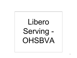 Libero Serving - Ohio High School Boys Volleyball