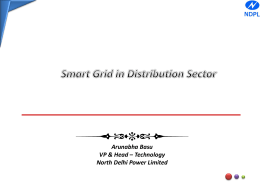 Smart Grid in Distribution Sector