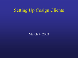 ppt - CoSign