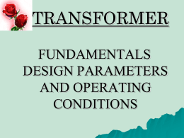 fundamentals of transformer