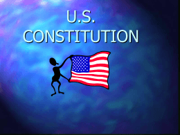 US Constitution - McCreary County Schools