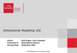 Data Modelling 101 - MIKE2.0 Methodology