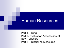Human Resources Presentation(2008)
