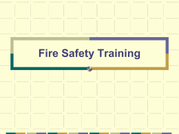 Fire Safety  - Massachusetts General Hospital