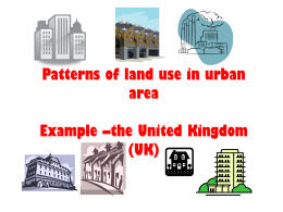 Patterns of land use in towns and cities - mhc