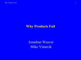 Why Products Fail - Technical Entrepreneurship Case Studies