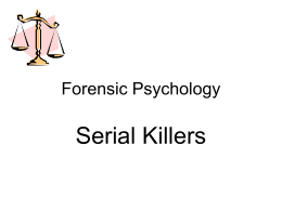 serial killers presentation