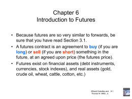 Introduction to Futures Contracts