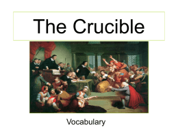 PP Vocab The Crucible 2