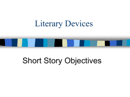 Literary Devices - ShareMyEnglishClass