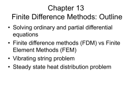 Finite Difference - Parallel Computing