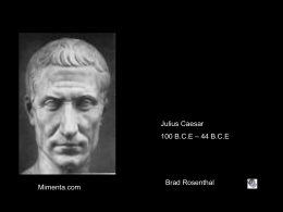 Julius Caesar - Shakespearescrapbooks