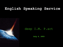 English Speaking Service