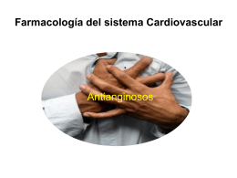 Farmacología del sistema Cardiovascular