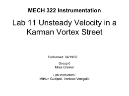 MECH 391 Instrumentation