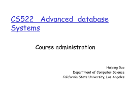 Introduction - csns - California State University, Los Angeles