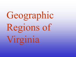 regions of va_1 - Earth Science B2 Spring