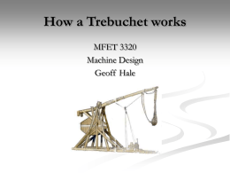 How a Trebuchet works