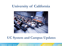 UC TAP - University of California