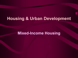 Mixed-Income Housing