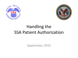 VA Patient Authorization