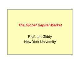 Intl Capital market